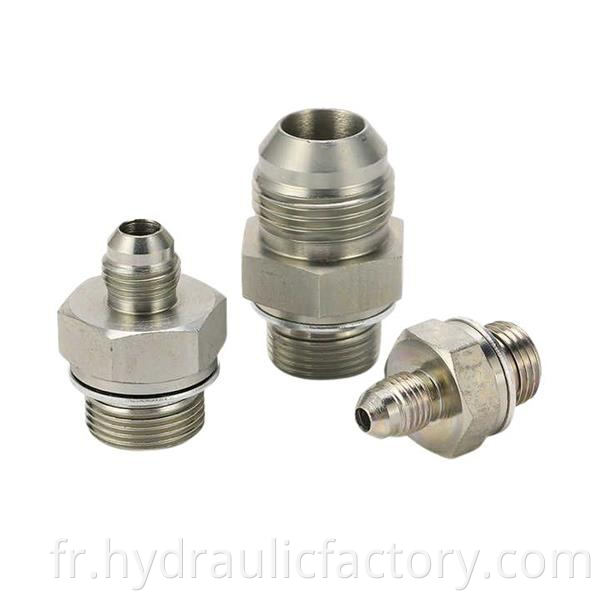 Metric To Jic Hydraulic Adapters